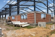 THI CÔNG NHÀ XƯỞNG LONG AN